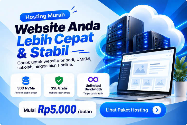 Hosting Murah Gohost: Solusi Web Hosting NVMe Cepat Mulai Rp5.000