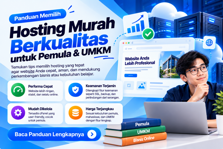Panduan Memilih Hosting Murah Berkualitas untuk Pemula dan UMKM
